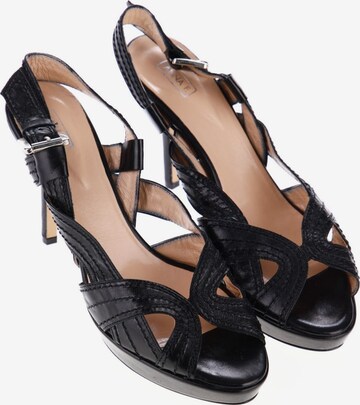 Anna F. Sandals & High-Heeled Sandals in 41 in Black: front