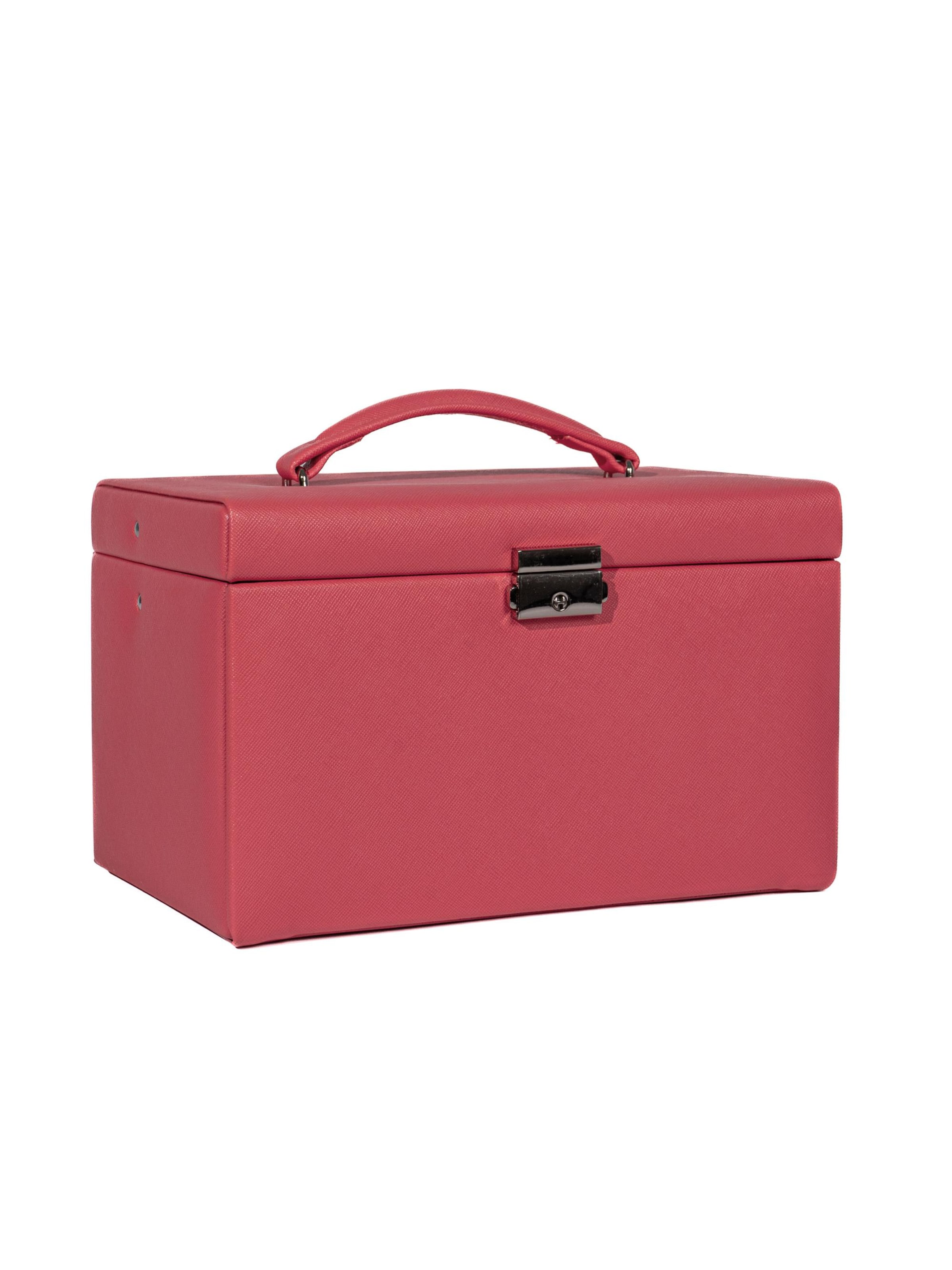 Friedrich23 Jewelry storage 'JOLIE Schmuckkästchen - Kreuznarben Optik' in Pink