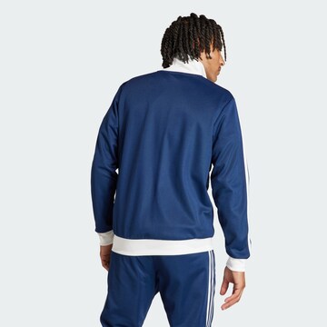 ADIDAS ORIGINALS Tepláková bunda - Modrá