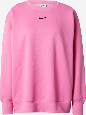 Sweat-shirt 'PHOENIX' Nike Sportswear en rose : devant