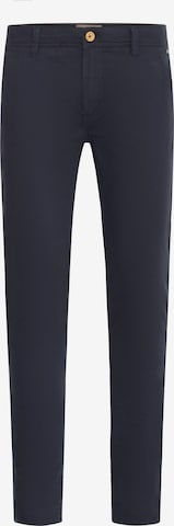 BLEND Slim fit Chino Pants 'Natan' in Blue: front