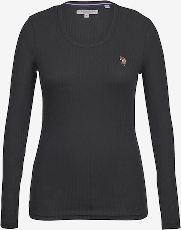 U.S. POLO ASSN. Paita värissä musta: etupuoli