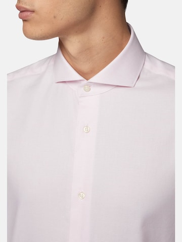 Boggi Milano Regular fit Button Up Shirt in Pink