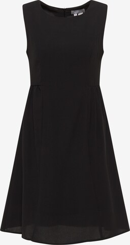 Rochie de cocktail de la Usha pe negru: față