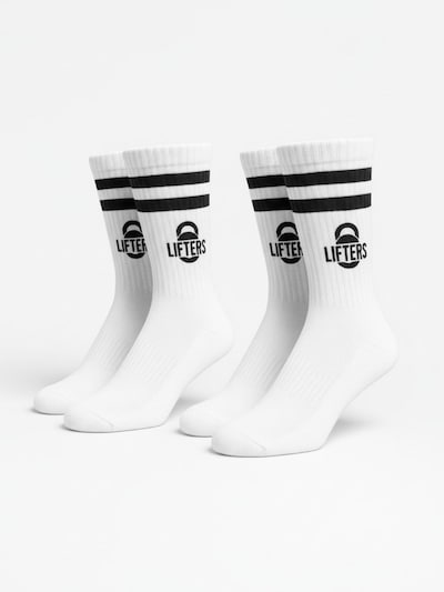 Lifters Sports socks 'Retro' in White, Item view