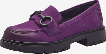Chaussure basse Tamaris en violet : devant