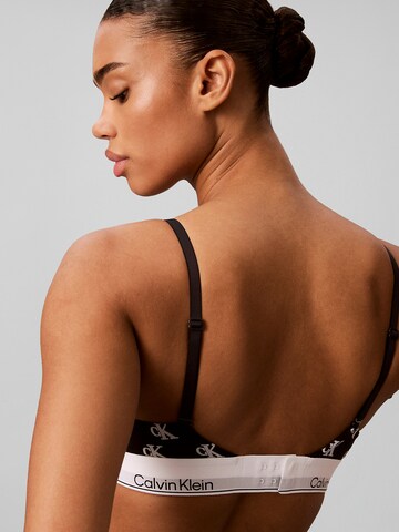 Calvin Klein Underwear Triangle Bra in Black