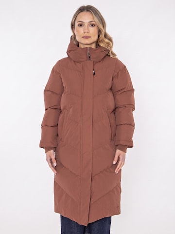 elvine Übergangsjacke 'Naemi Cinnamon'‌‌‌ in Braun: Vorderseite