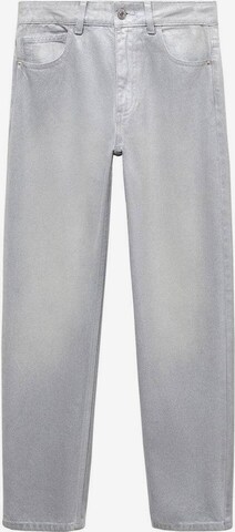 MANGO TEEN Regular Jeans 'silver' in Grau: predná strana