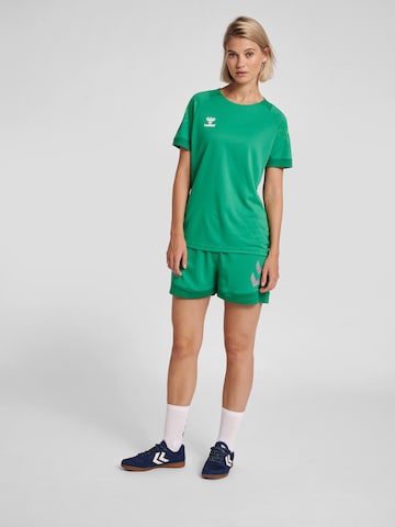 Hummel - Regular Calças de desporto 'Lead' em verde