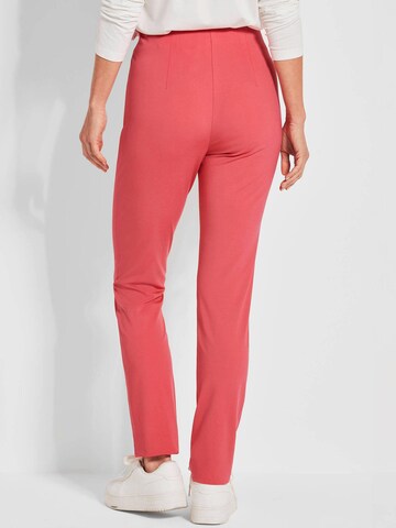 Coupe slim Pantalon 'BELLA' Goldner en orange