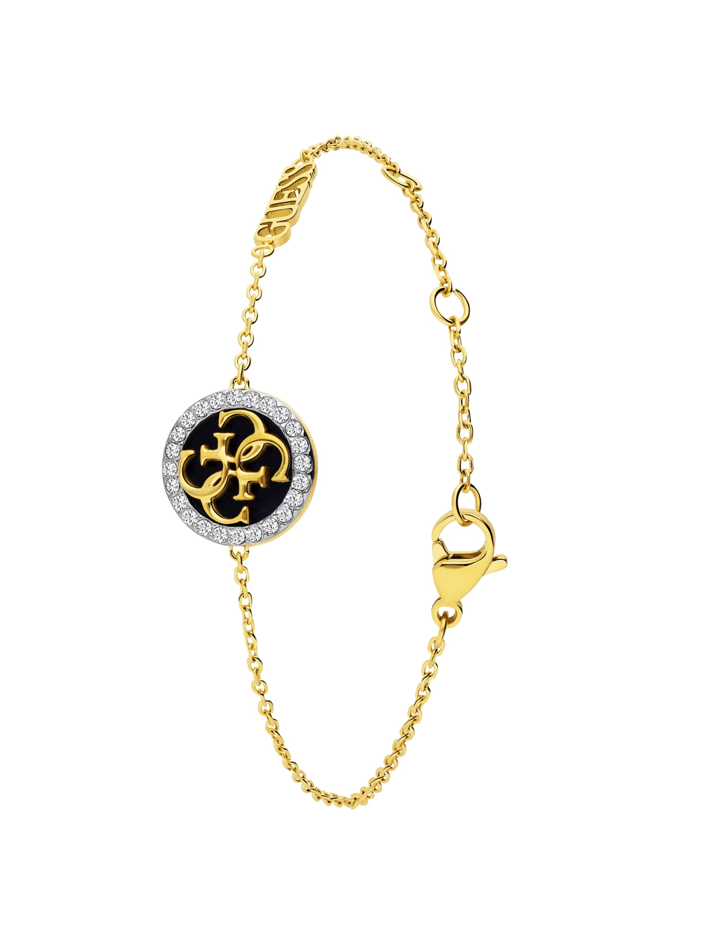 Bracelet 'Life in 4G' GUESS en or : devant