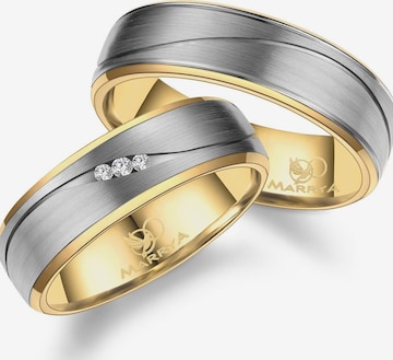 Anello 'MARRYA TI-50 Ehering aus Titan' di MARRYA in argento: frontale