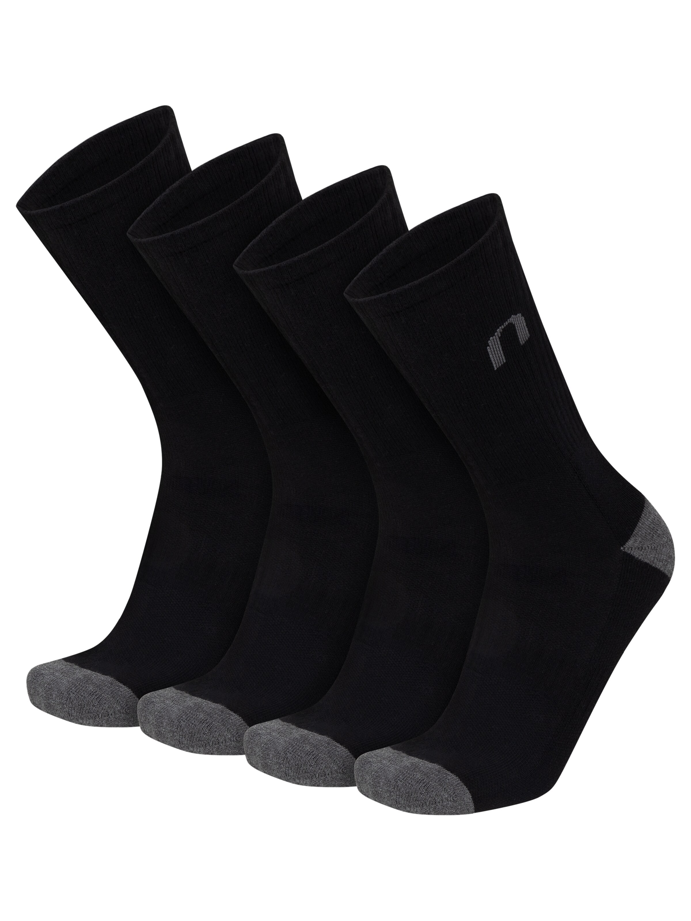 Circle Five Sports socks '4 Paar Sportsocken / Tennissocken Motiv Früchte Fruits Sommer' in Black
