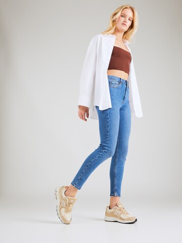 Skinny Jean 'Jamie' TOPSHOP en bleu