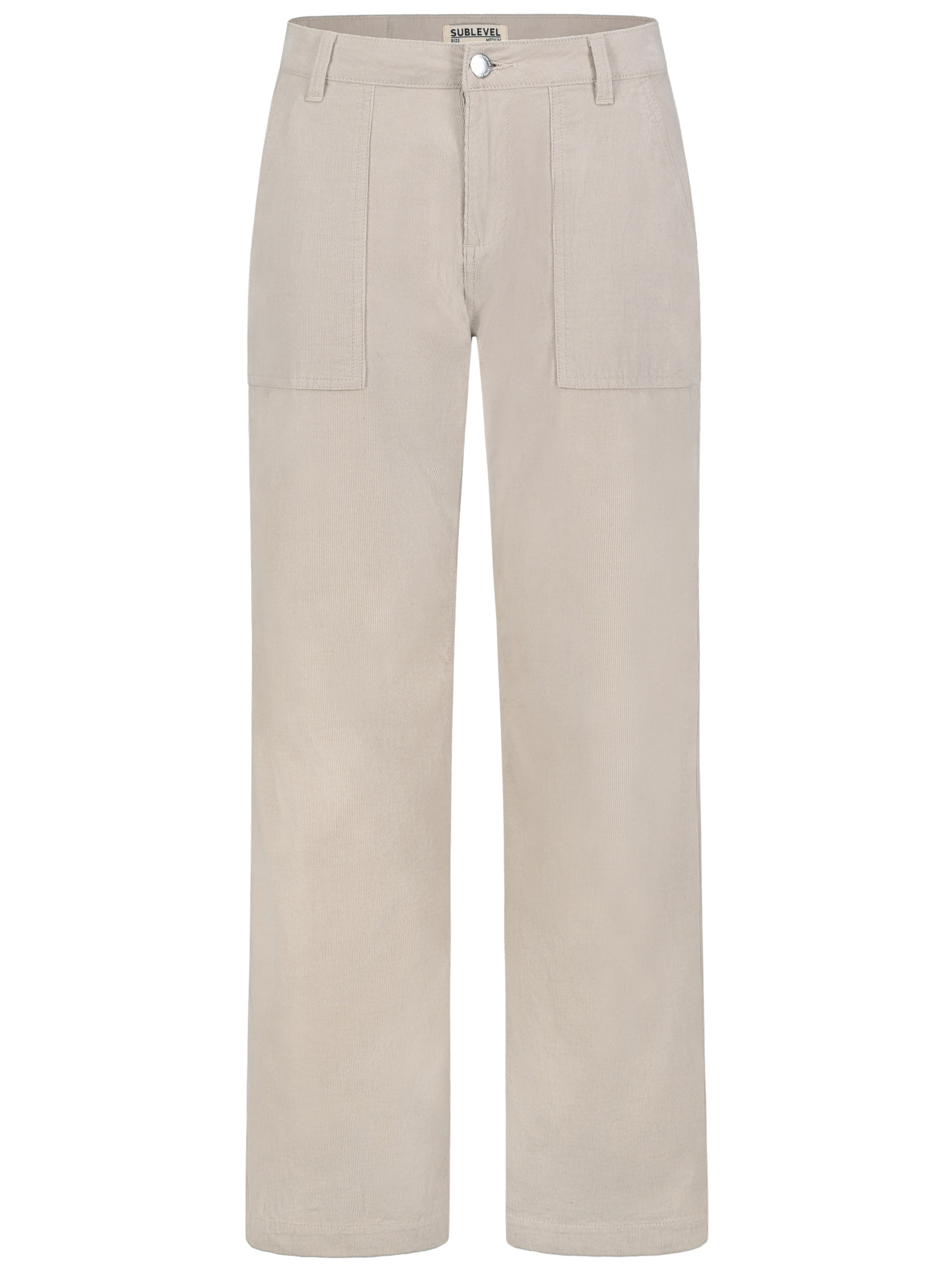 Sublevel Regular Trousers in Beige: front
