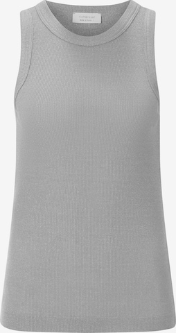 Rich & Royal Top in Grey: front