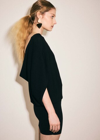 MANGO Kleid 'Niagara' in Schwarz