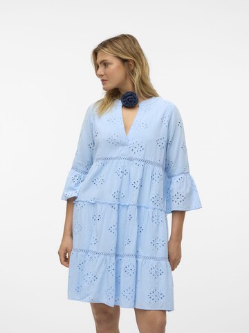 Robe-chemise 'DICTHE' VERO MODA en bleu : devant