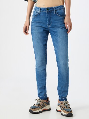 Skinny Jeans 'REGENT' de la Pepe Jeans pe albastru: față