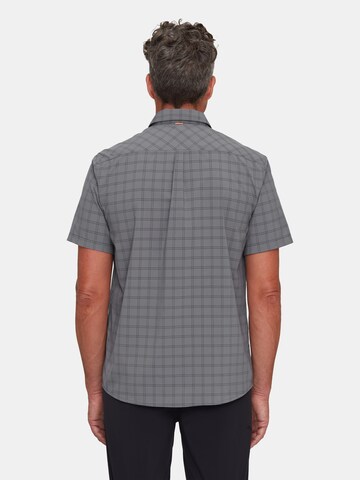 MAMMUT Regular Fit Funktionshemd 'Lenni' in Grau
