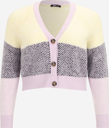 Cardigan 'Eudora' Gina Tricot en mélange de couleurs : devant