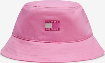 TOMMY HILFIGER - Sombrero 'Kids' Tonal Flag Logo' en rosa: frente