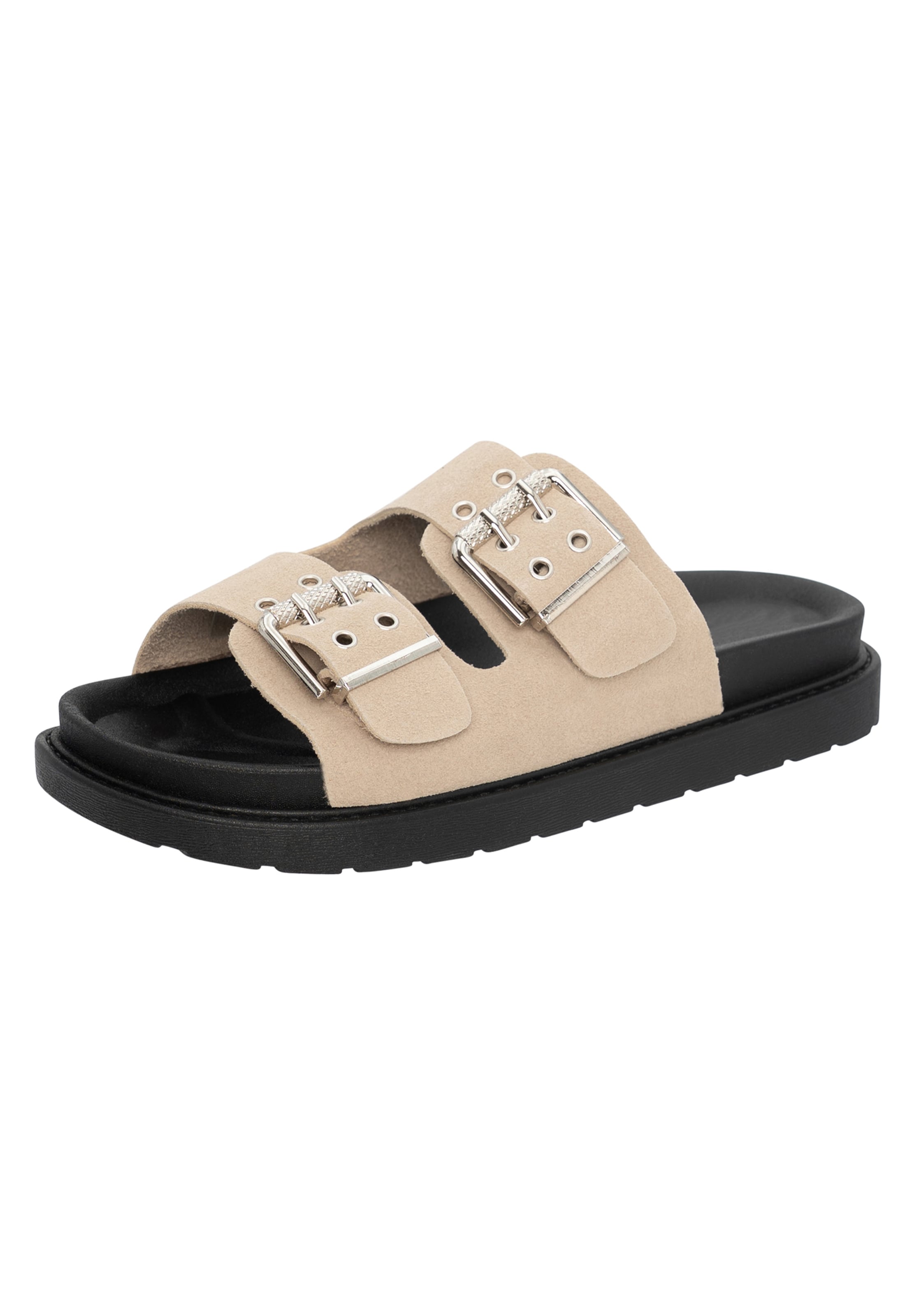 Mule Salinyang en beige : devant