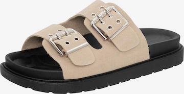 Mule Salinyang en beige : devant