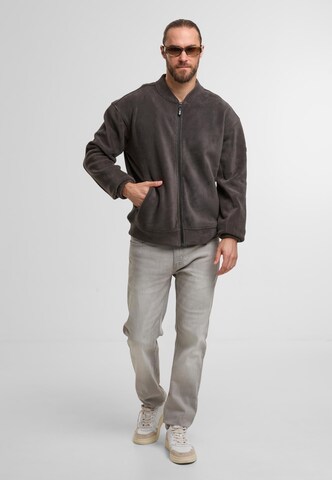 Veste mi-saison 'Quote' INDICODE JEANS en marron