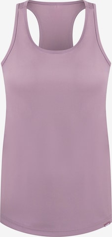 Smilodox Tank Top ' Meggy ' in Lila: Vorderseite