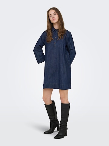 Robe-chemise 'ONLAMARI' ONLY en bleu