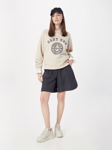 Sweat-shirt GANT en beige