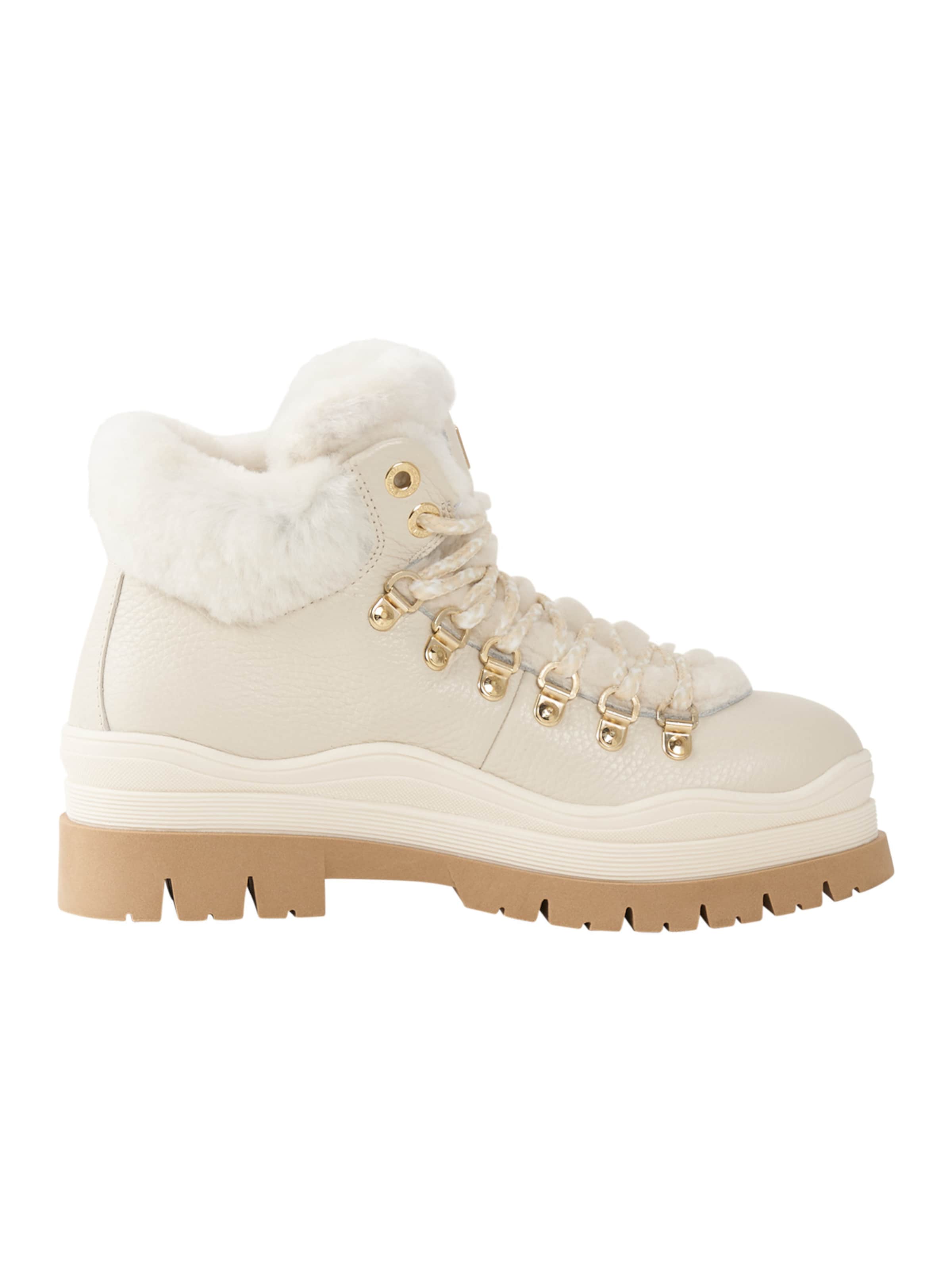 BOGNER Schnürstiefel 'Arosa' in Weiß