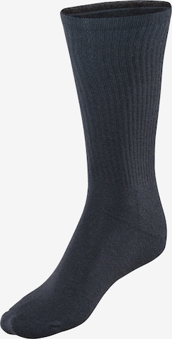 Blackspade Socks in Black: front