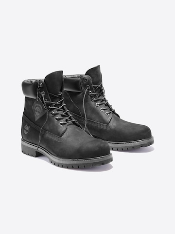 Boots stringati di TIMBERLAND in nero