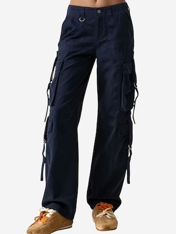 teen blue Pants 'Hose' in Grey: front