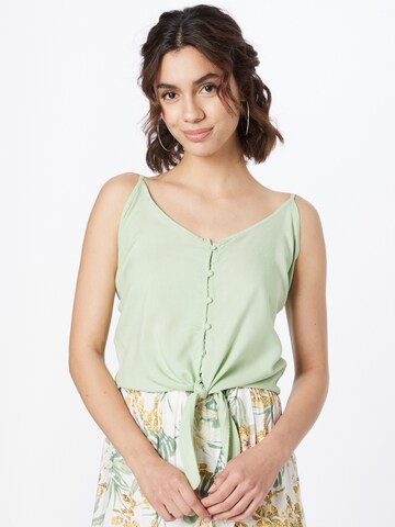 Hailys - Top 'Aleah' en verde: frente