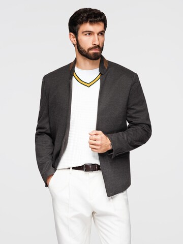 Regular fit Giacca da completo di Ombre in nero