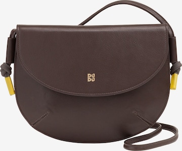 DuDu Umhängetasche 'Skye' in Braun: Vorderseite