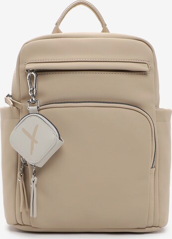 Suri Frey Backpack 'Cody' in Beige: front