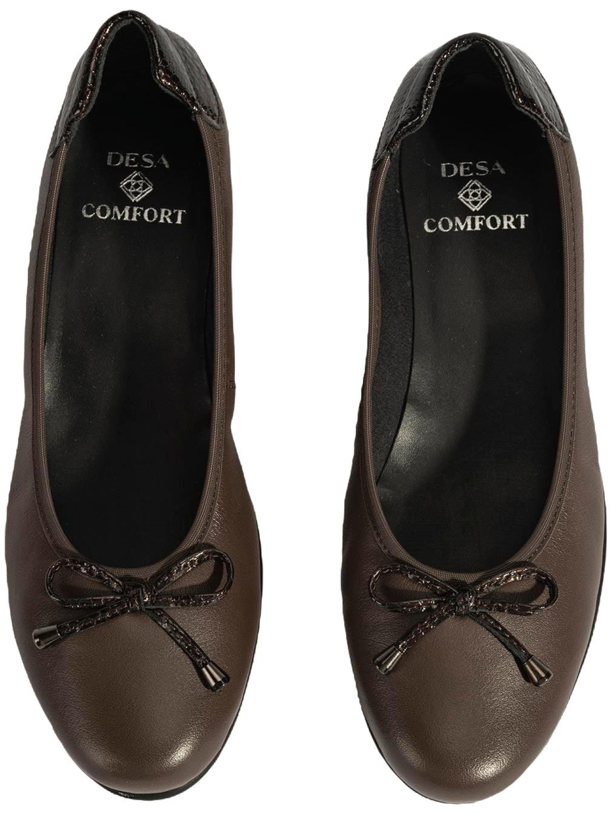 Ballerines 'Slip-Ons' Desa en marron