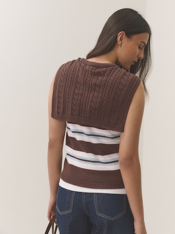 Pull-over Next en marron