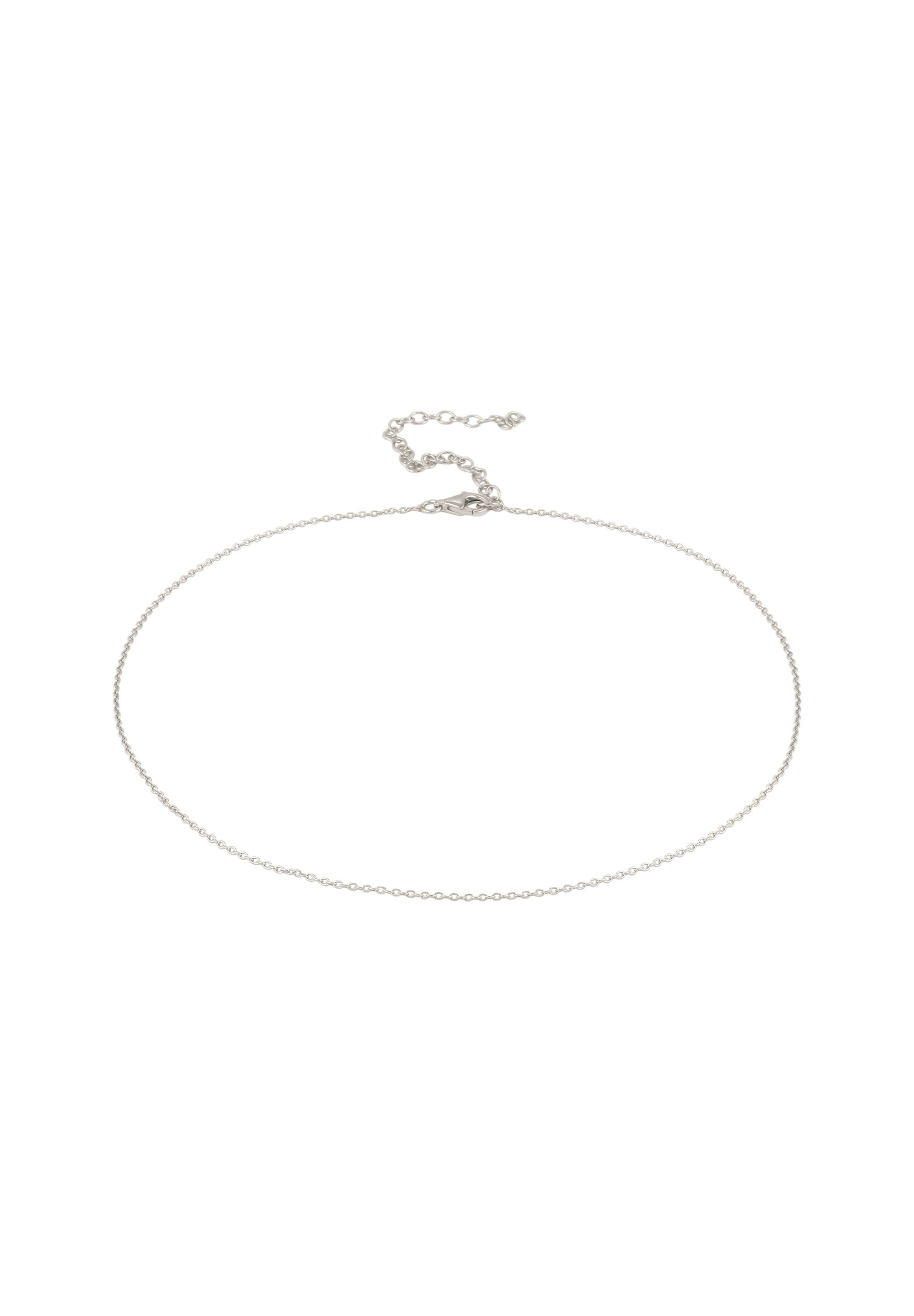 Stilnest Halskette in Silber: Vorderseite
