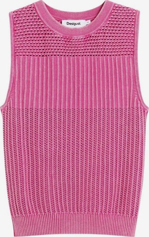 Gilet 'TS_ROMA 26SWTF02' di Desigual in rosa: frontale