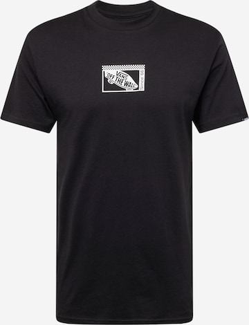 VANS T-shirt 'TECH BOX' i svart: framsida