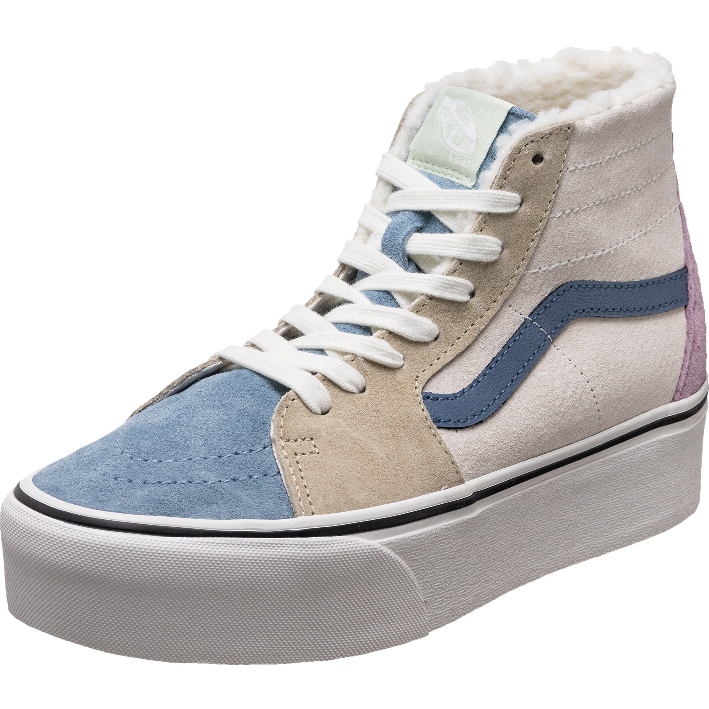 Sneaker alta 'UA SK8-Hi' di VANS in beige: frontale