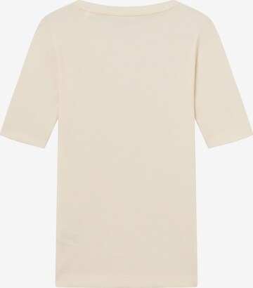 KnowledgeCotton Apparel - Camiseta en beige