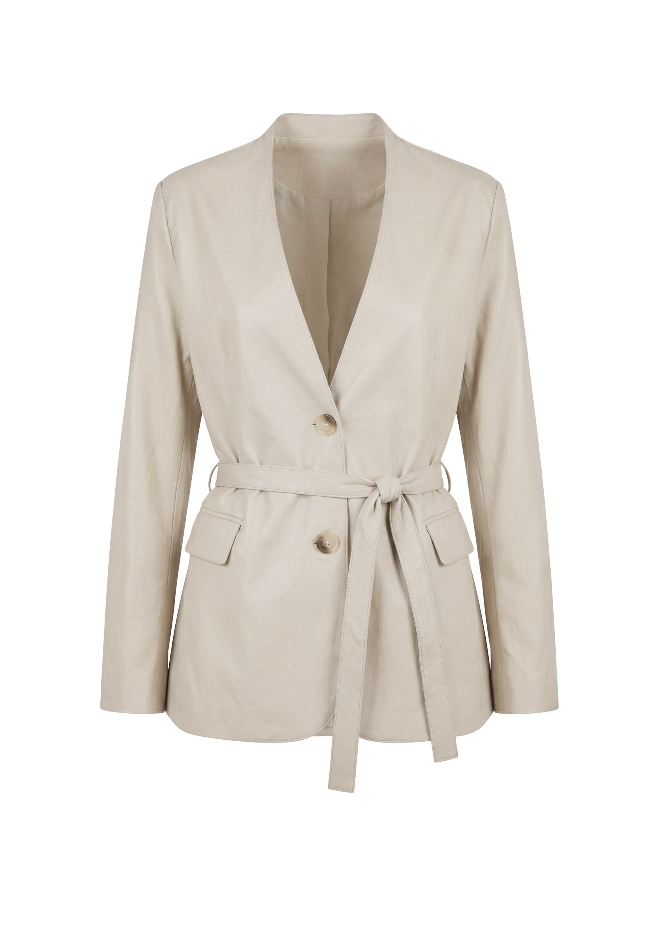usha WHITE LABEL Blazers in Beige: voorkant