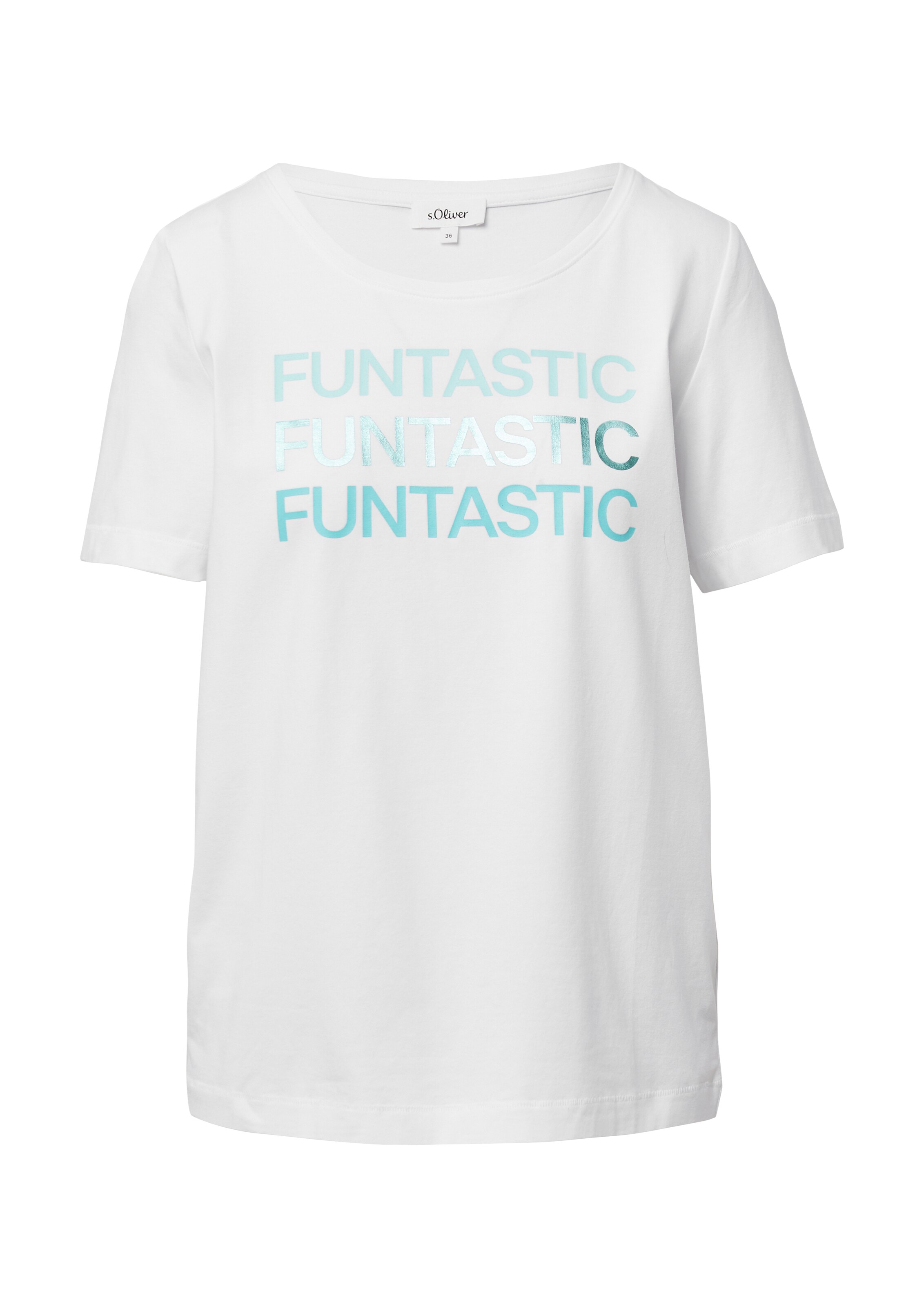 s.Oliver Shirt in White: front